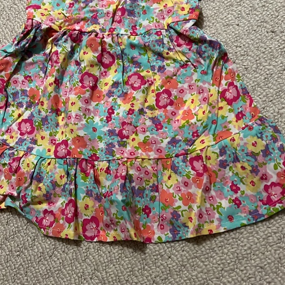 NWT - Floral Tiered Dress. The Children’s Place - Size 12-18 months. - Picture 3 of 6